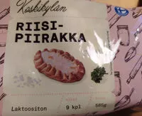 Mängden socker i Riisipiirakka