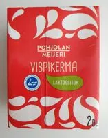 Mängden socker i Vispikerma