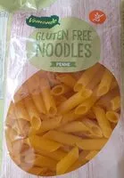 Mängden socker i Gluten free noodles - penne