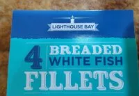 Mängden socker i Breaded white fish