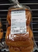 Mängden socker i Pain au chocolat beurre