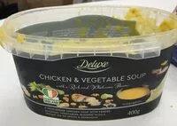 Mängden socker i Chicken and vegetable soup