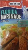 Mängden socker i Marinade, Florida