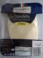 Mängden socker i Provoletta doux en tranches