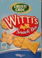 Mängden socker i Witti's snack box