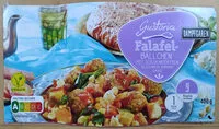 Mängden socker i Falafel-Bällchen mit Süßkartoffeln