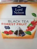 Mängden socker i Black tea forest fruit