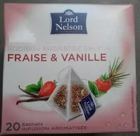 Mängden socker i Rooibos aromatisé  saveur fraise vanille