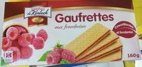 Mängden socker i Gaufrettes aux framboises