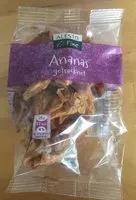 Mängden socker i Ananas, Getrocknet