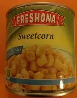 Mängden socker i sweetcorn