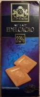 Mängden socker i Chocolat au lait 32%