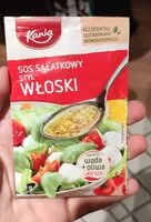 Mängden socker i Sos sałatkowy styl Włoski