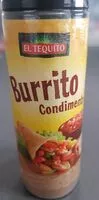Mängden socker i Condimento burrito