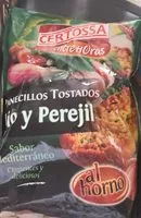 Mängden socker i Panecillos Tostados Ajo y Perejil