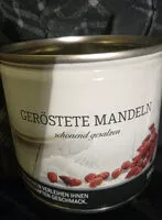 Mängden socker i Geröstete Mandeln