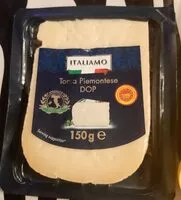 Mängden socker i Toma Piemontese DOP