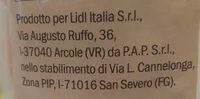 Mängden socker i Tarallucci