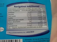 Mängden socker i Yaourt nature sucré