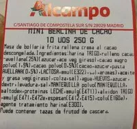 Mängden socker i Beignets chocolat