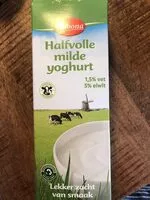 Mängden socker i Halfvolle milde yoghurt