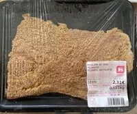 Mängden socker i Escalope de veau milanaise