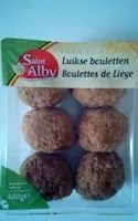 Mängden socker i Boulettes de Liège