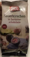 Mängden socker i Sauerkirschen in Zartbitterschokolade
