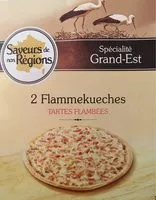 Mängden socker i Flammekueche Alsacienne