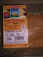 Mängden socker i Pechuga de pollo fileteada