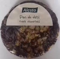 Mängden socker i Pan de dátil con nueces