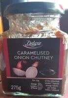 Mängden socker i Caramelised Onion Chutney