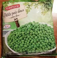 Mängden socker i Petits pois doux extra fins