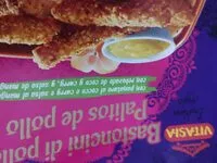 Mängden socker i Palitos de pollo