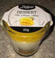 Mängden socker i Dessert Mango