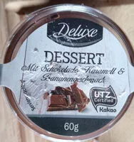 Mängden socker i Dessert mit Schokolade, Karamell & Bananengeschmack