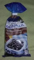 Mängden socker i Sunflower seeds coated in dark chocolate