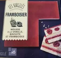 Mängden socker i Framboisier à la Compotée de Framboises