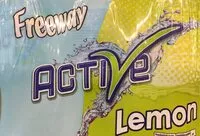 Mängden socker i Freeway active lemon