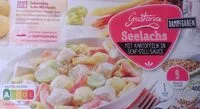 Mängden socker i Seelachs mit Kartoffeln in Senf-Dill-Sauce