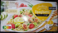 Mängden socker i Spaghetti Pollo Limone