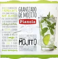 Mängden socker i Granizado de mojito