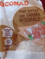 Mängden socker i Pane soffice con farina integrale