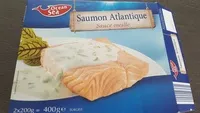 Mängden socker i Saumon Atlantique Sauce Oseille