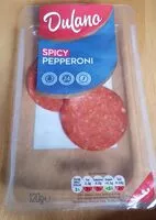 Mängden socker i Spicy pepperoni