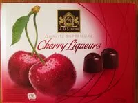 Mängden socker i Cherry liqueurs