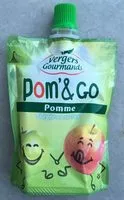 Mängden socker i Pom' & go - Compote de pommes allégée en sucres