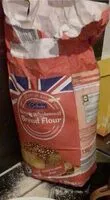 Mängden socker i Strong wholemeal flour