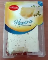 Socker och näringsämnen i Havarti