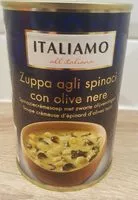 Mängden socker i Soupe aux épinards avec des olives noires